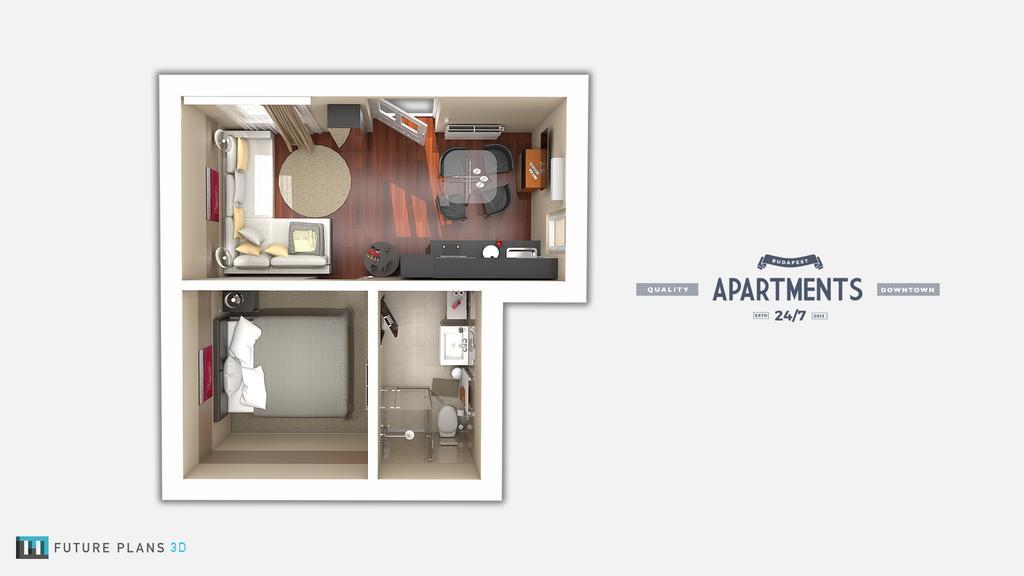 Little Boss Apartment Budapest Esterno foto